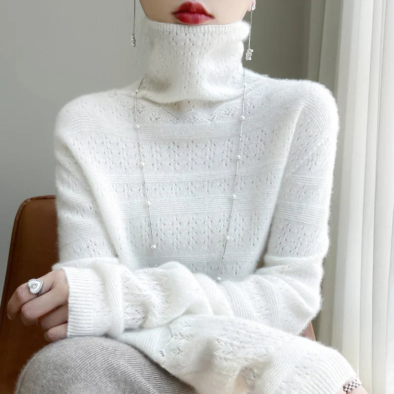 ELEONORA SWEATER White