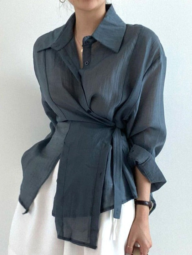 CAMILLA BLOUSE Ash One Size