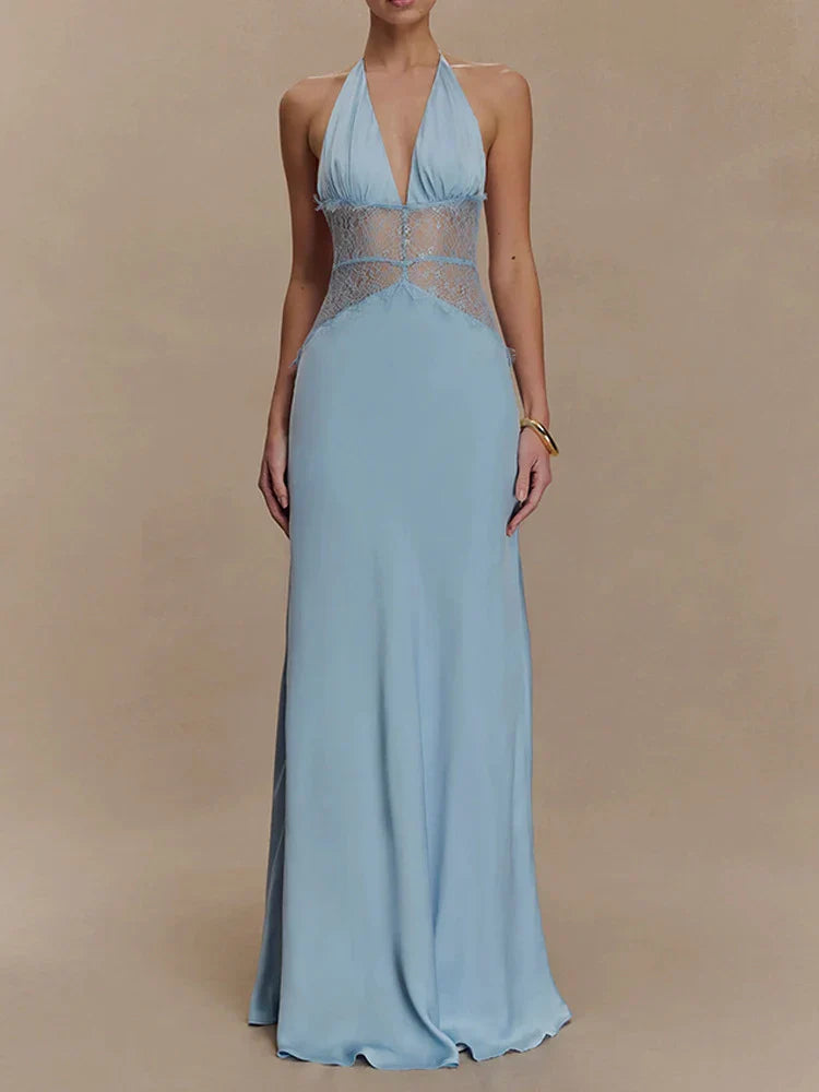 ROCKSA DRESS Blue