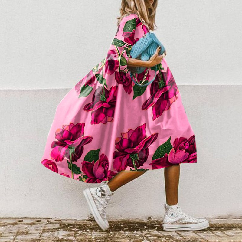 ELIZABETH DRESS Rose