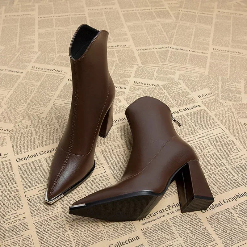LUIZA SHOES Dark brown