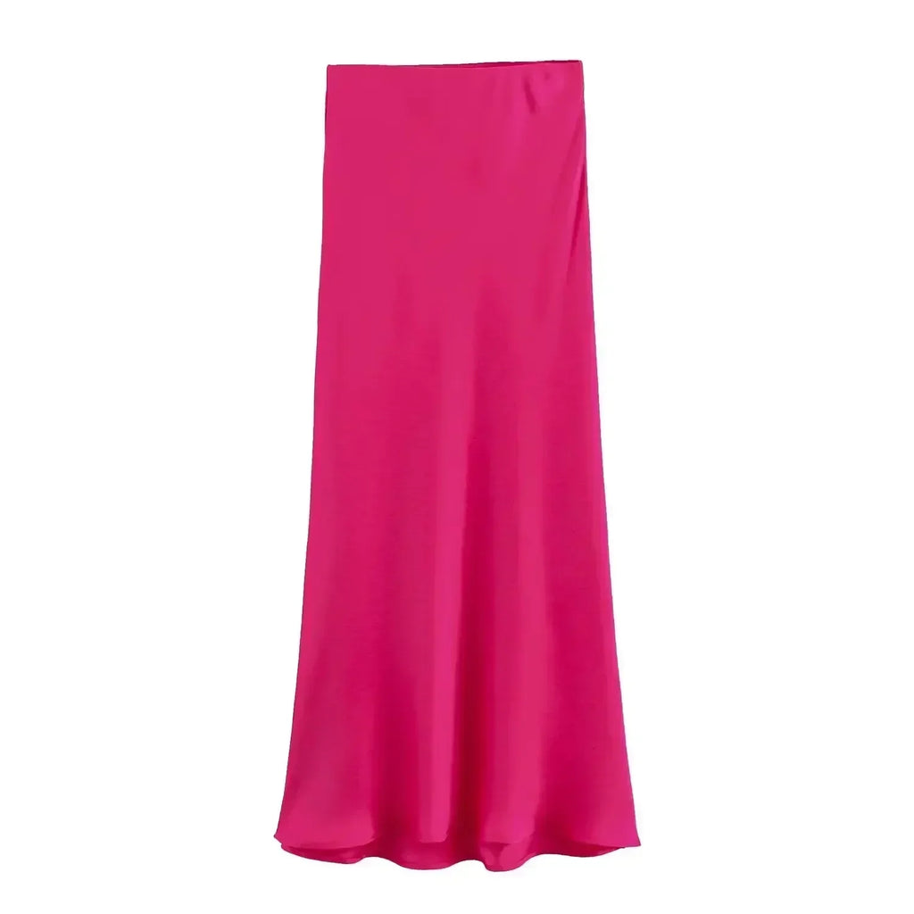MIRRA SKIRT Rose Red