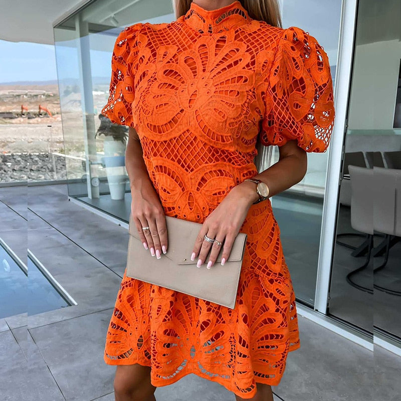 MERLIN DRESS Orange