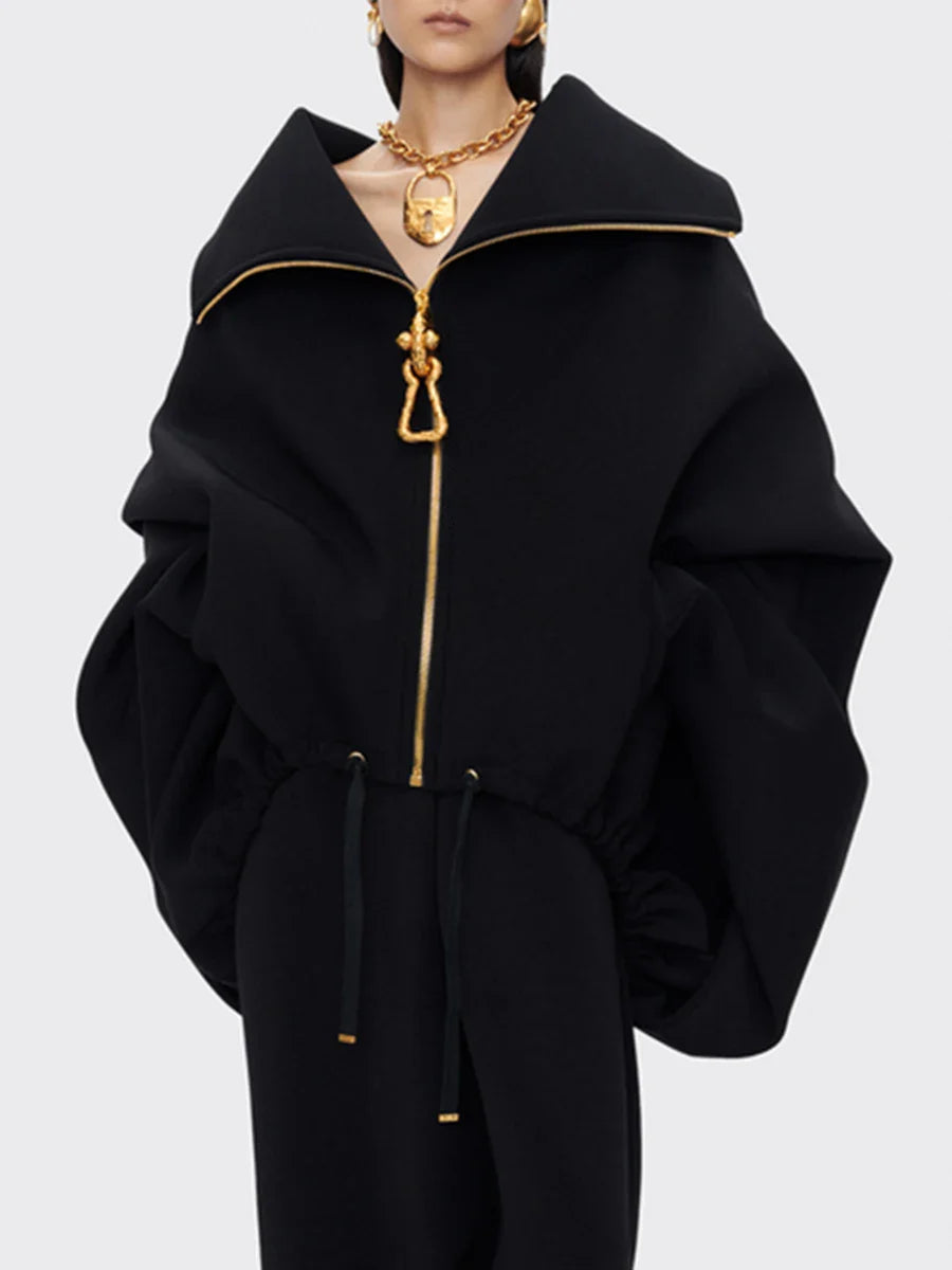 Women’s Loose Fit Zip Jacket