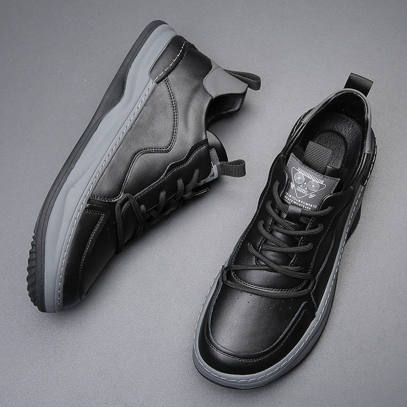 Enzo Genuine Leather Sneakers