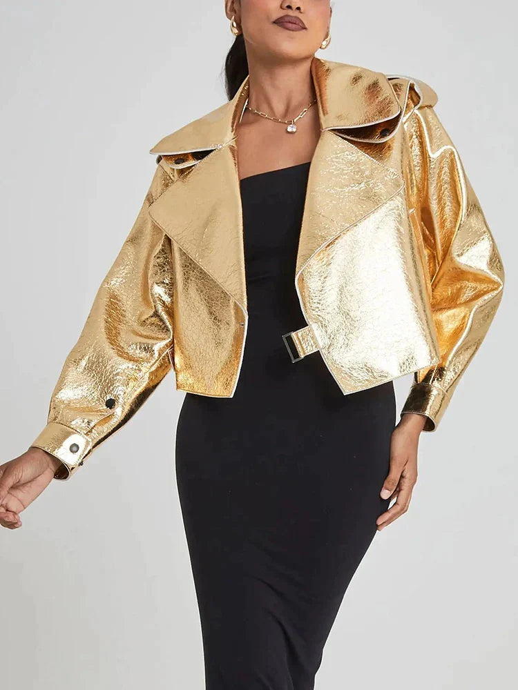 KELSEY CARDIGAN gold