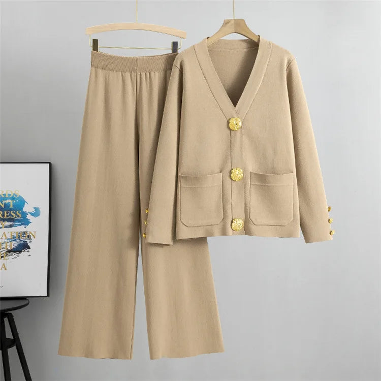 EMMI 2 PIECES SET khaki One Size