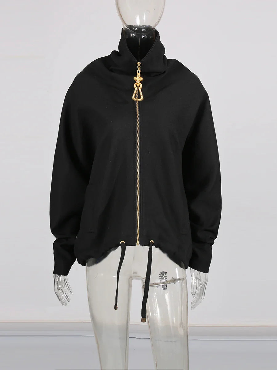 Women’s Loose Fit Zip Jacket