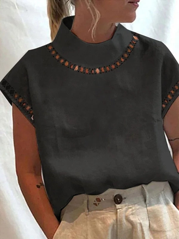 NICOLETTE BLOUSE Black