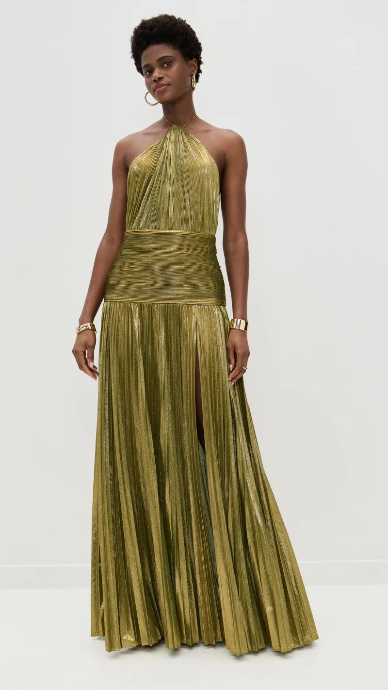 Women’s Off-Shoulder Corset Maxi Dress