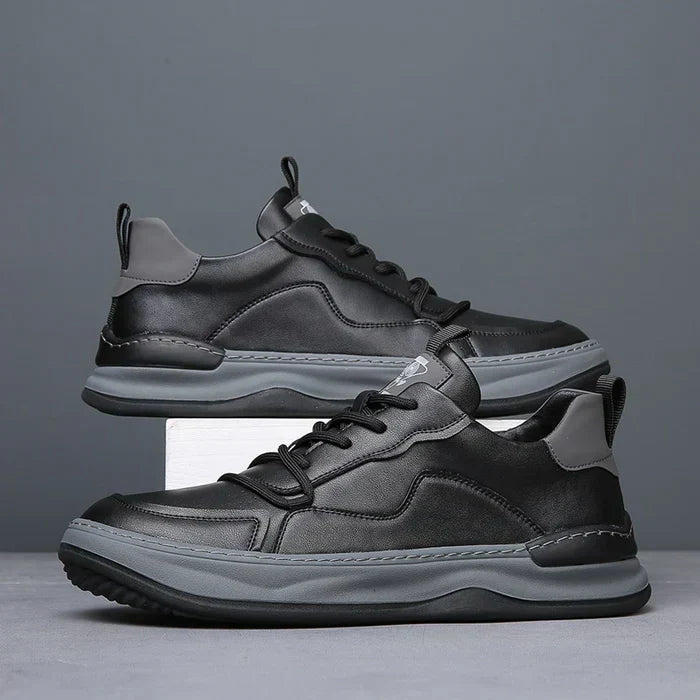 Enzo Genuine Leather Sneakers