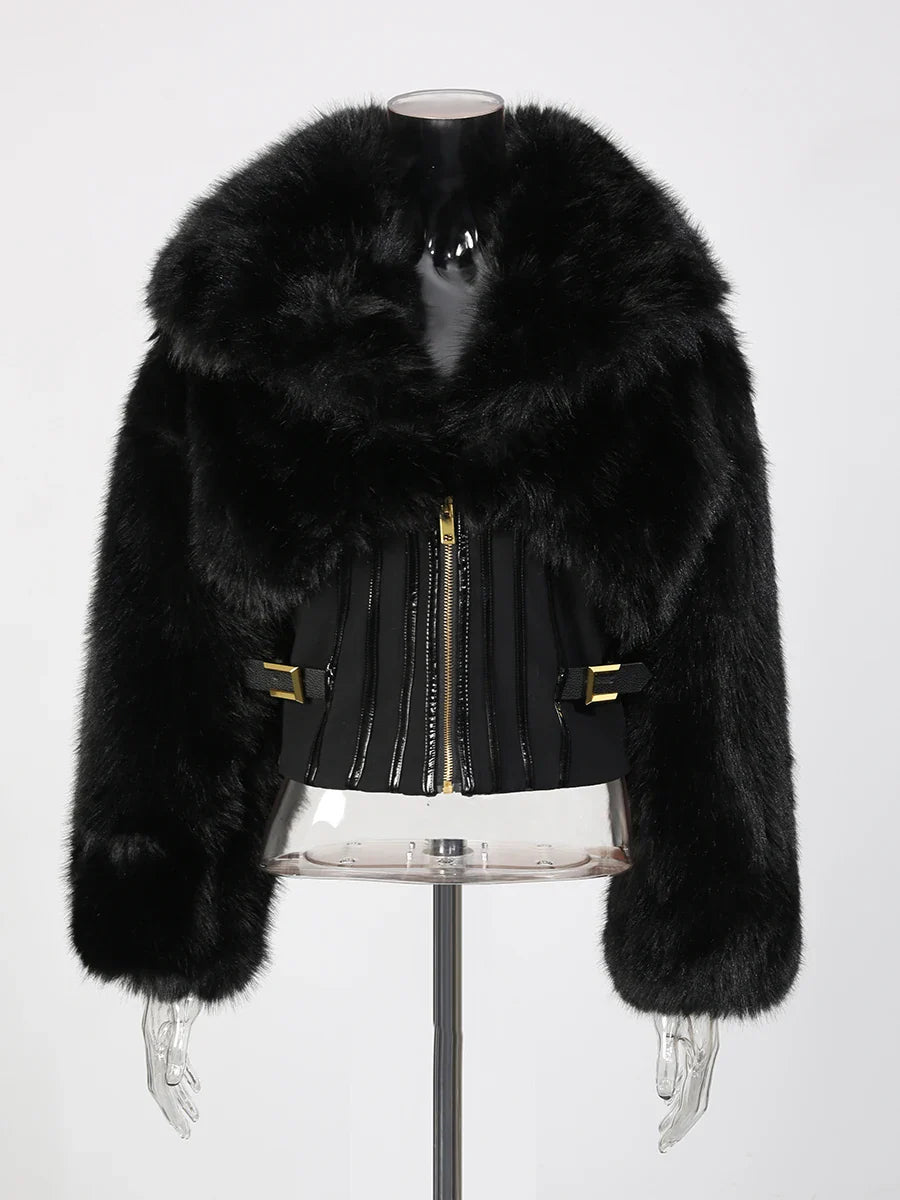 Women’s Slim Fit Patchwork Jacket