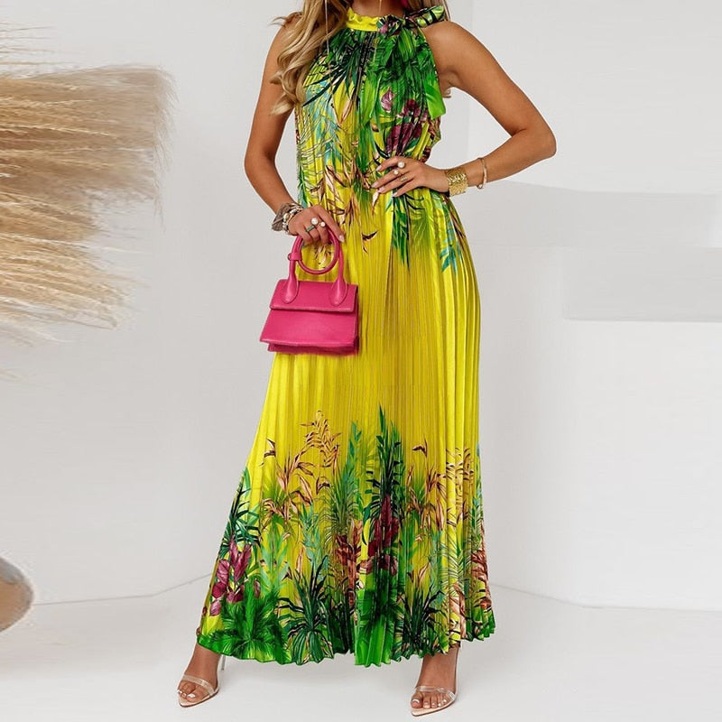 GEORGIA DRESS 01 Yellow(Long)