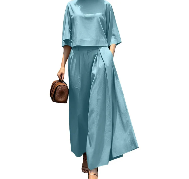 NADIA 2 PIECES SET Light Blue