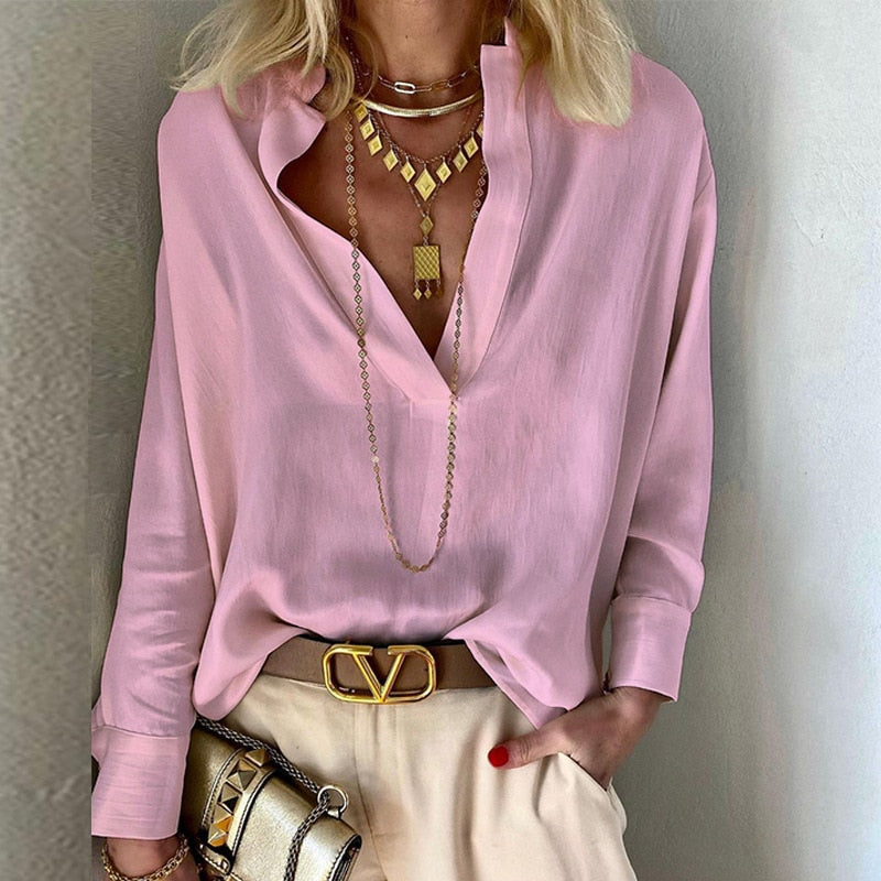 TICKSTRIPE SHIRT Pink
