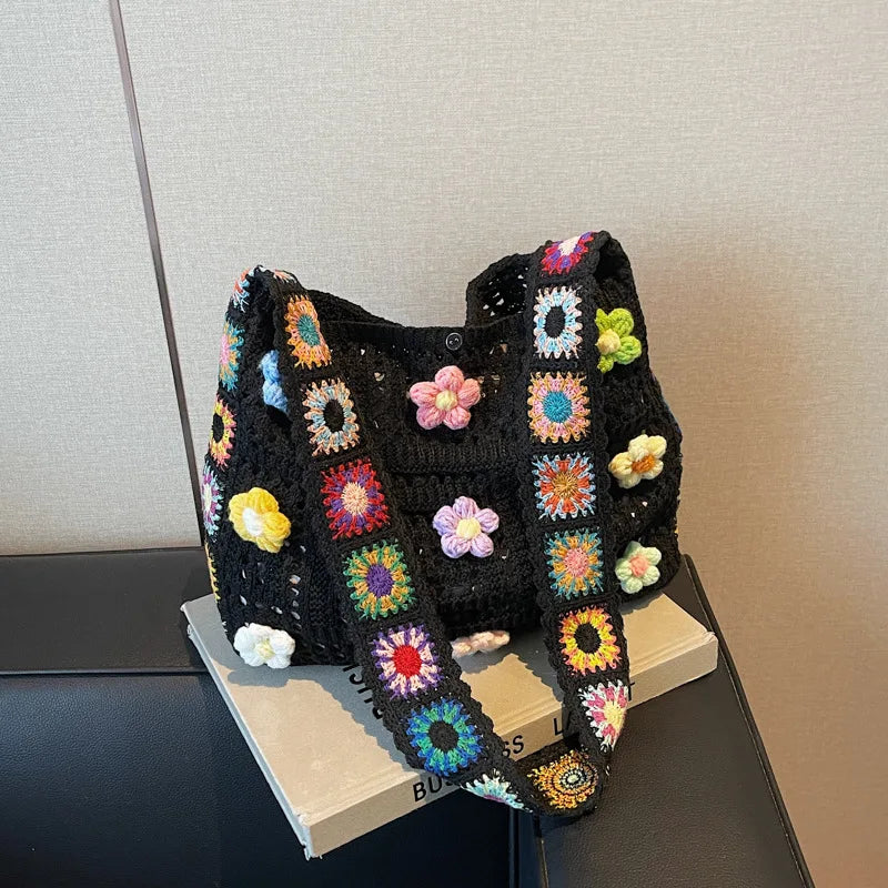 Women's Boho Crochet Bag