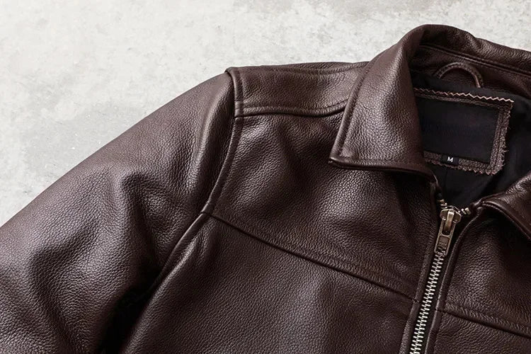 Luca Genuine Leather Jacket