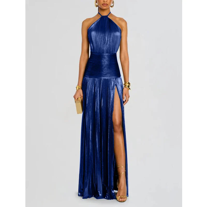 Women’s Off-Shoulder Corset Maxi Dress
