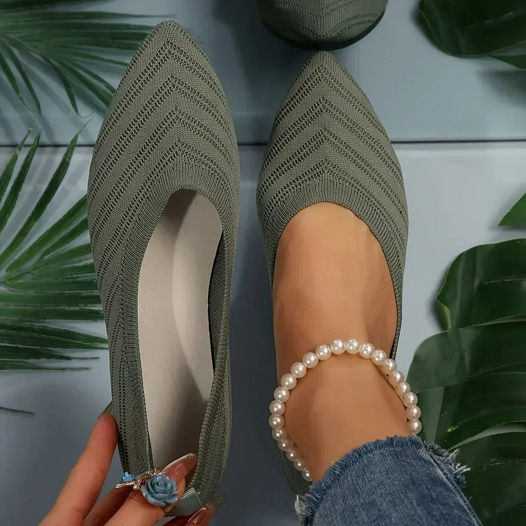 MARIA SHOES Olive Green