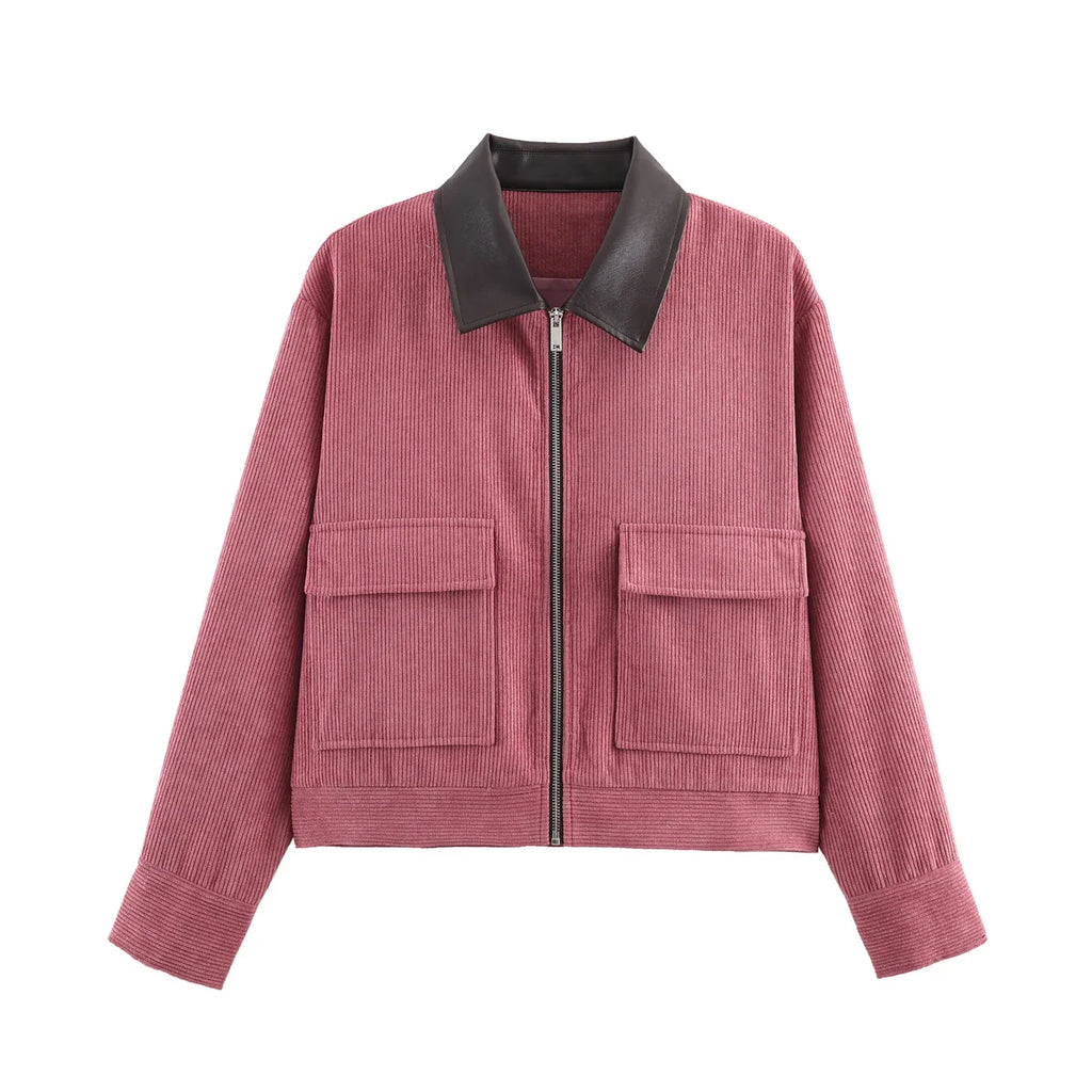 Soft Zip-Up Street Jacket