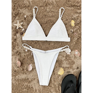 White Pearls Bikini