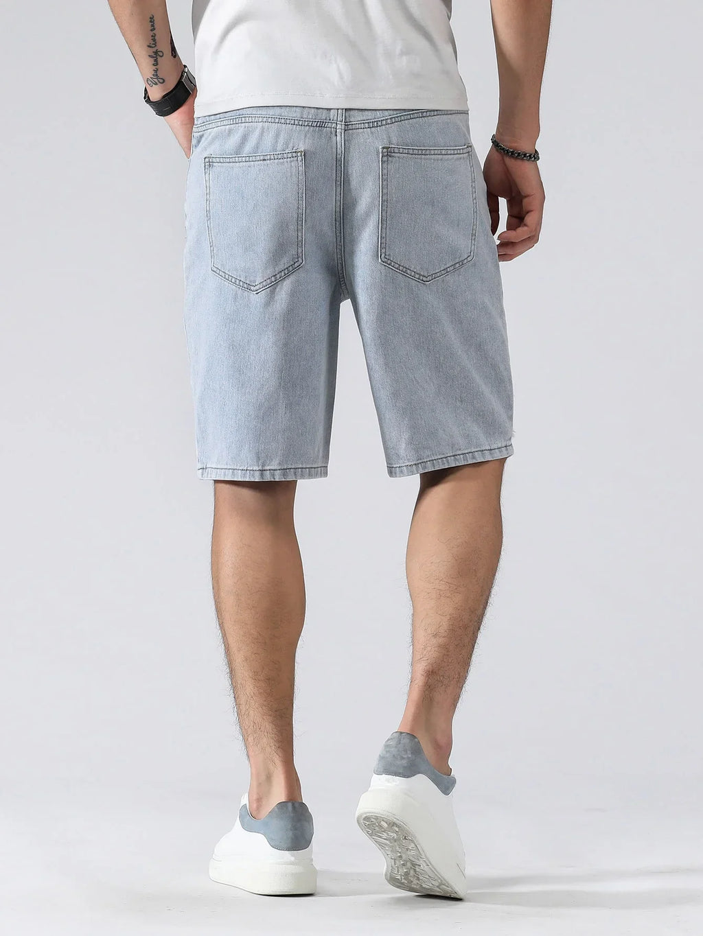 Grayson Cargo Denim Shorts