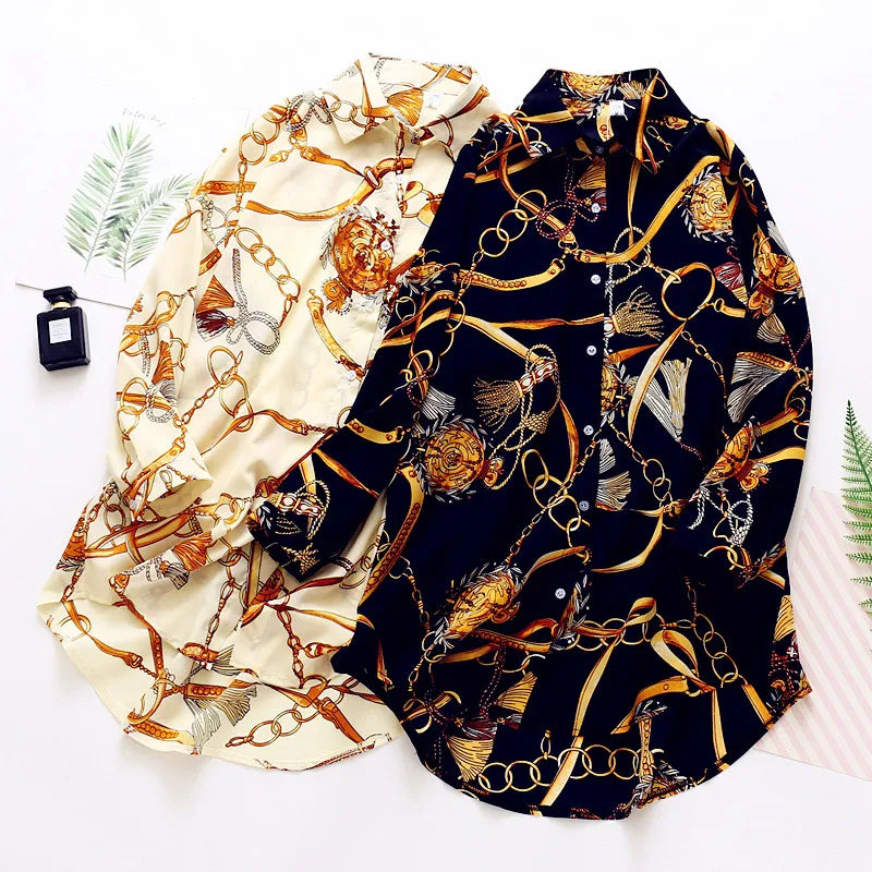 Vintage Button Blouse