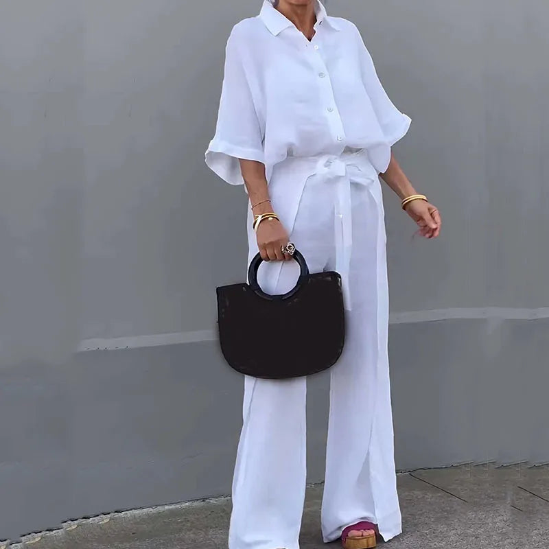 SARA 2 PIECES SET White