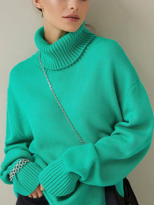 APSARA SWEATER LightGreen One Size