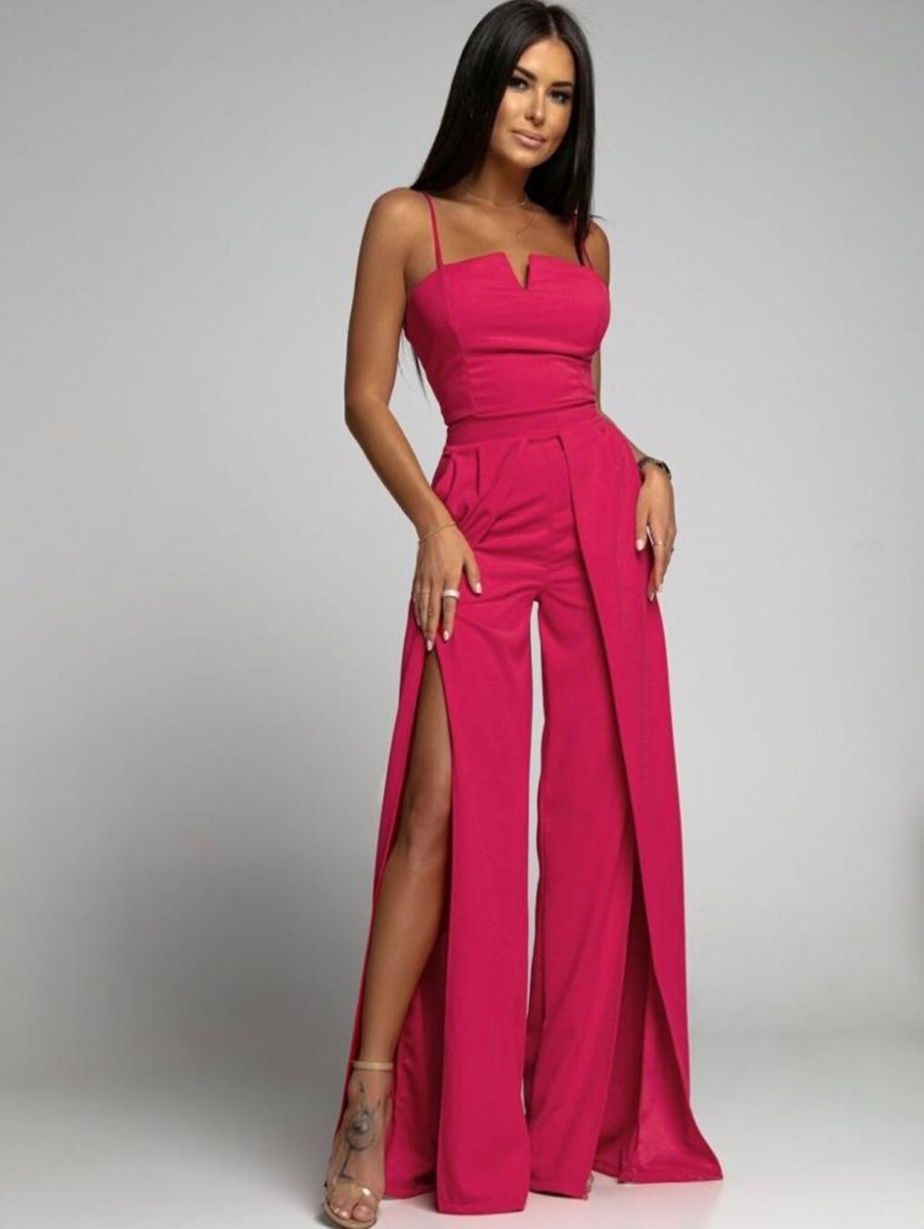 AZALEA JUMPSUITS Rose Red