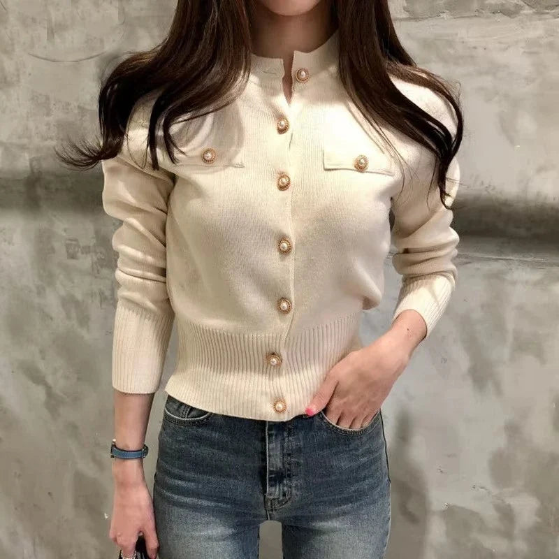 Alessandra Slim Knit Cardigan