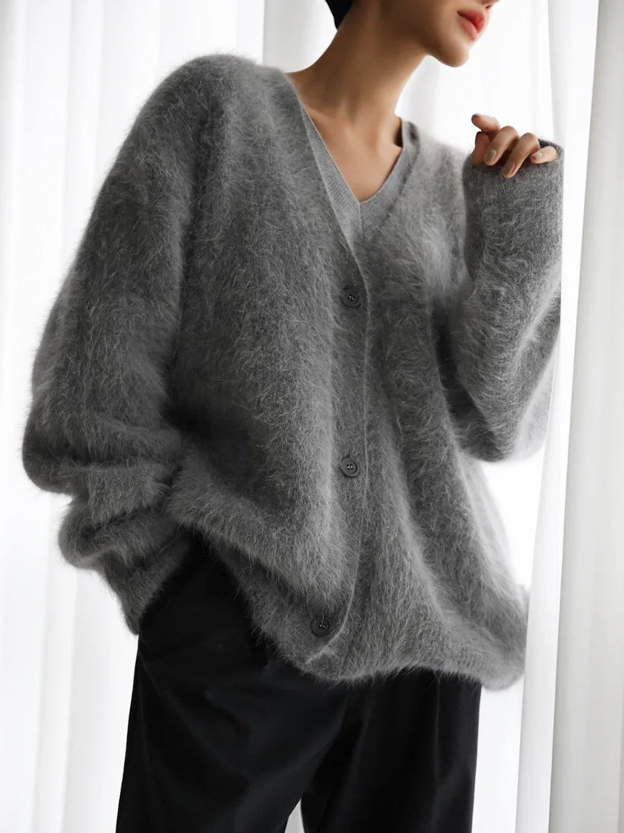 NICOLETTE CARDIGAN Dark Grey