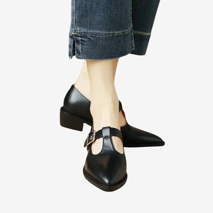 Orlisse | Minimal Strap Mary Janes