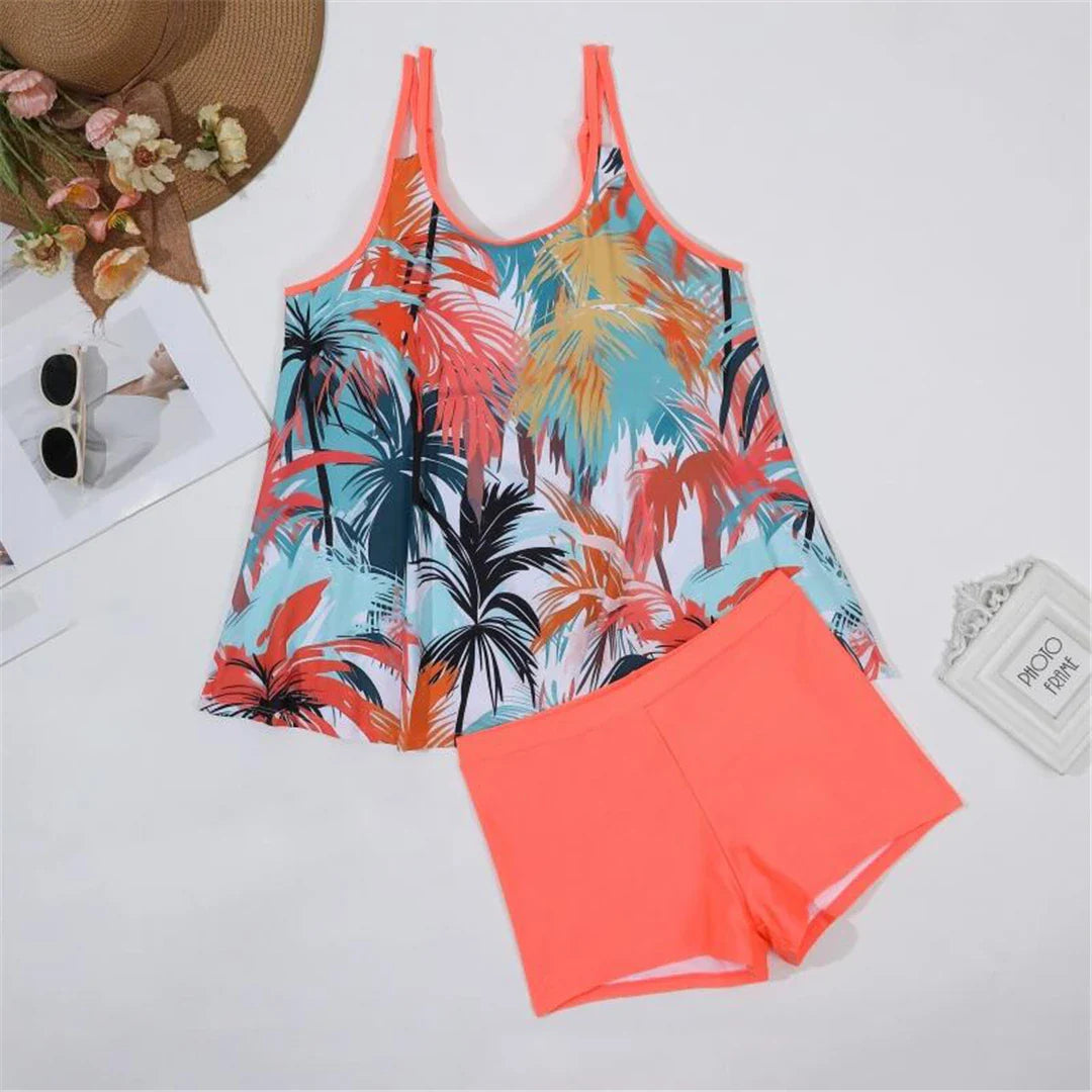 Printed Plus Size Bikini
