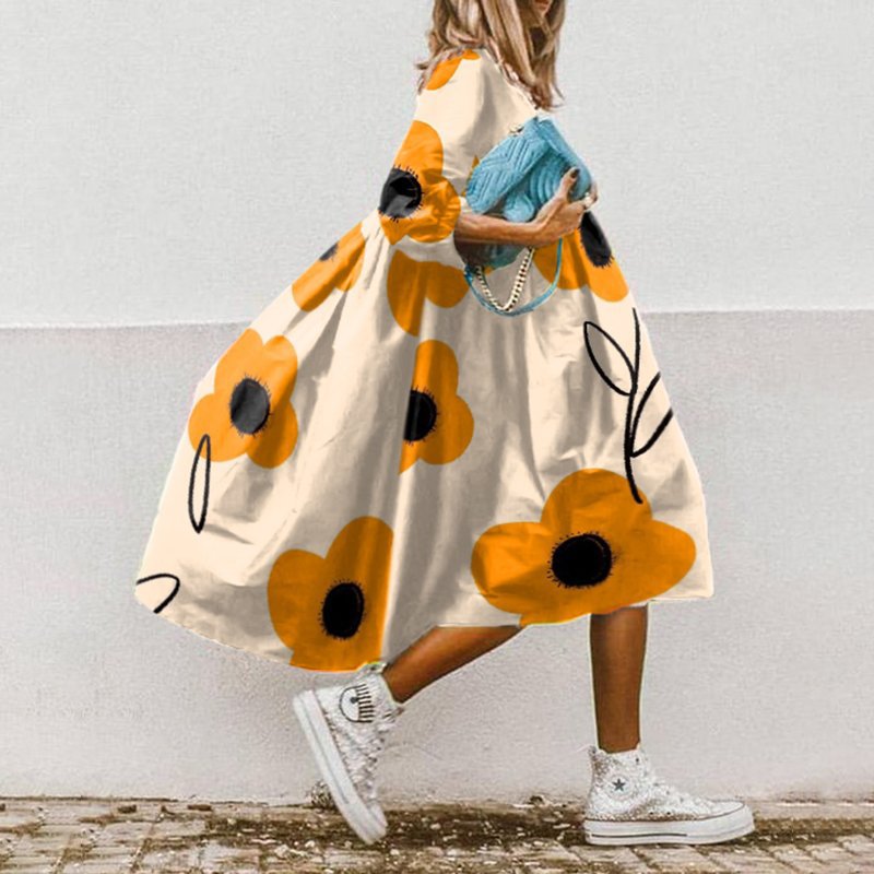 ELIZABETH DRESS Yellow