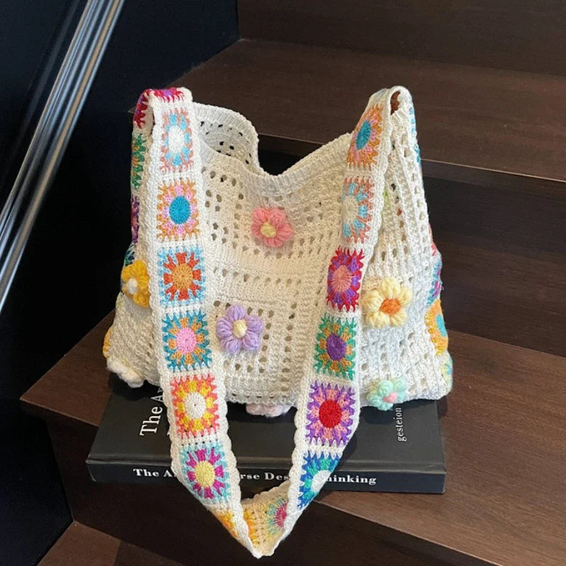 Women's Boho Crochet Bag