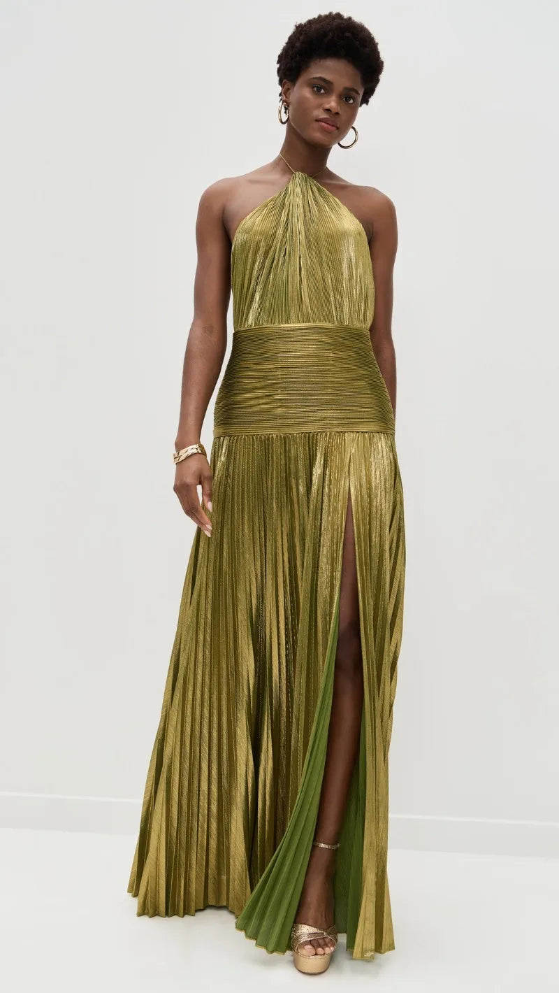 Women’s Off-Shoulder Corset Maxi Dress