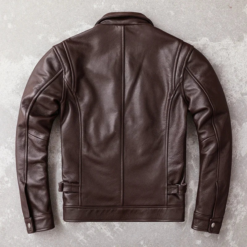 Luca Genuine Leather Jacket