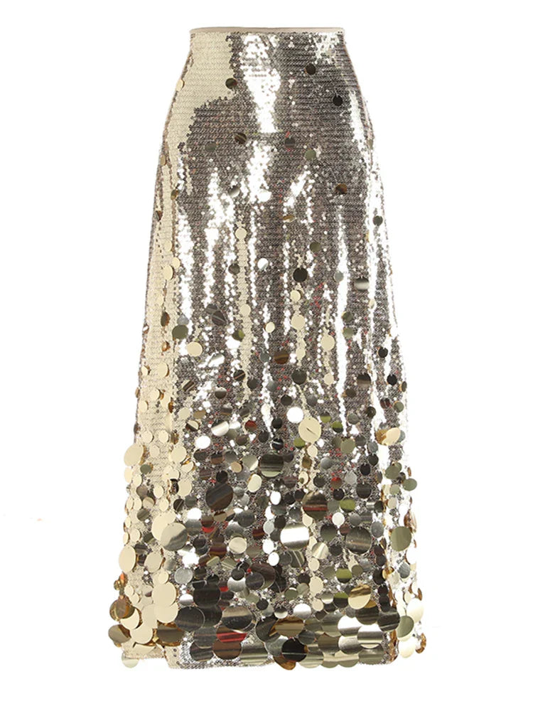 MASHA SKIRT gold color