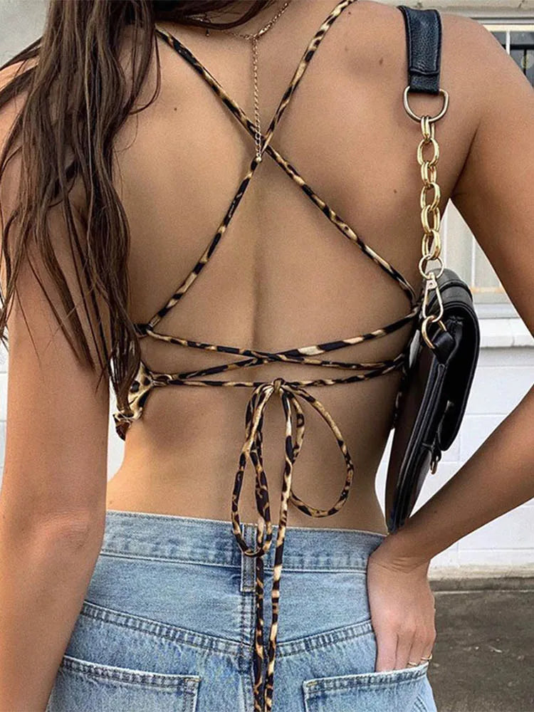 Leopard Pattern Women's Tank Top