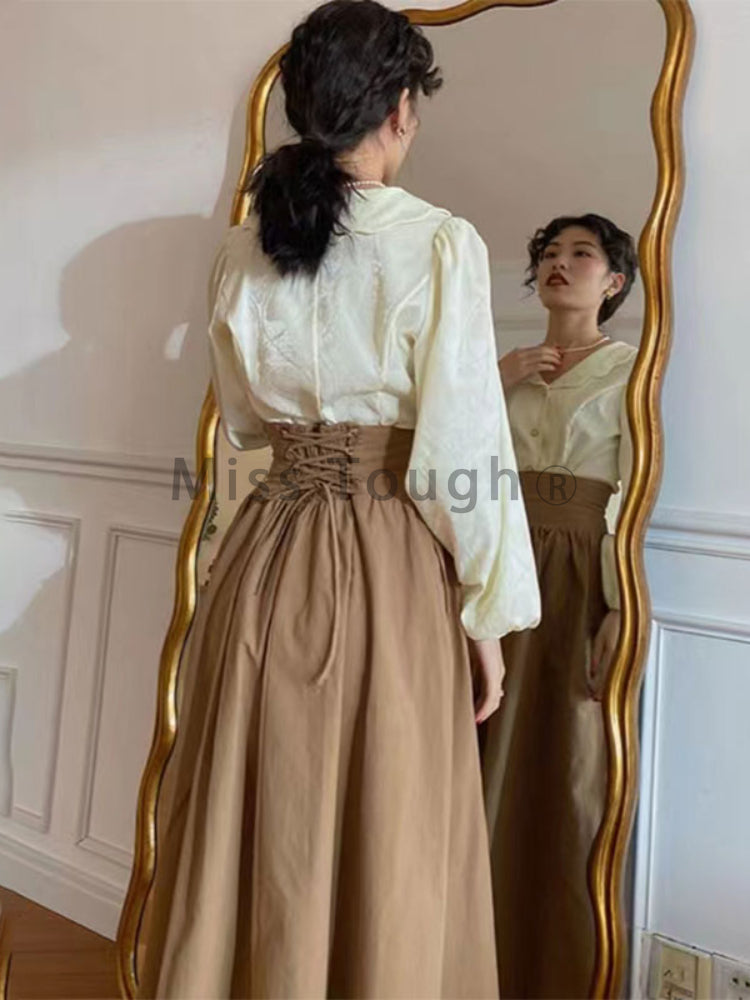 Women’s Vintage Long Skirt