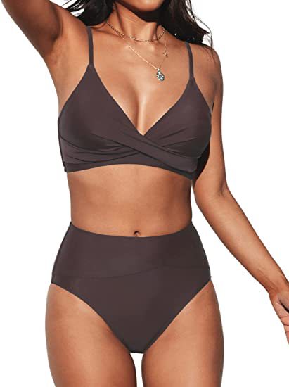 COLTER SWIMSUIT brown