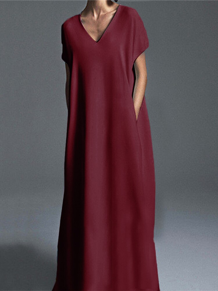 IDILA DRESS /plus size/ Claret