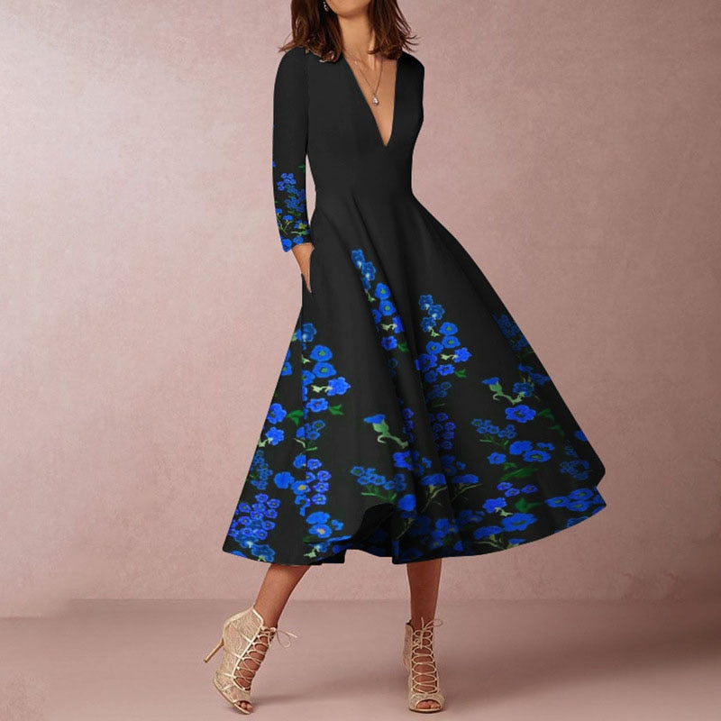 Sheny Dress 1 Black Print