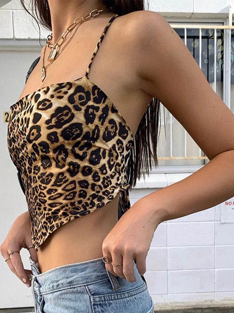 Leopard Pattern Women's Tank Top