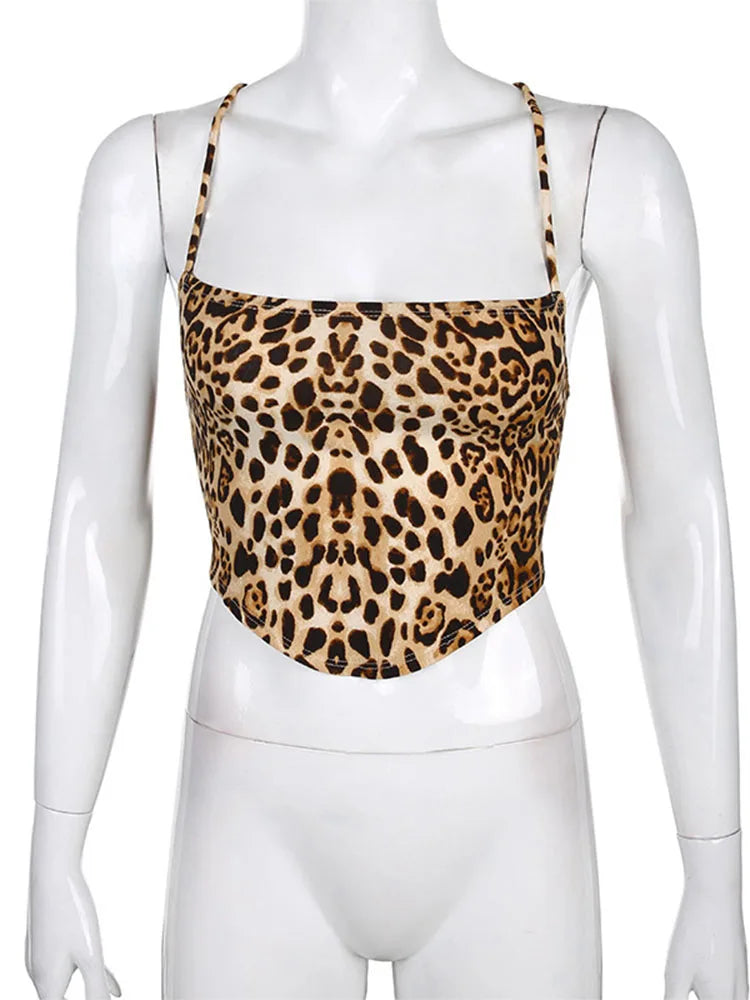 Leopard Pattern Women's Tank Top