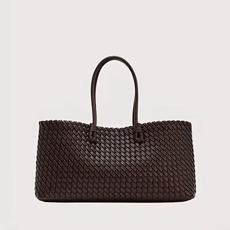 Luxury Woven Large Tote Bag