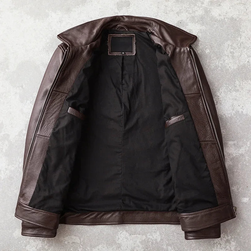 Luca Genuine Leather Jacket