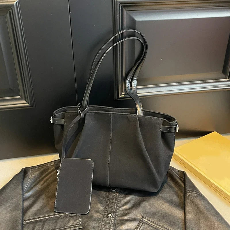 Maribel Suede Bucket Tote