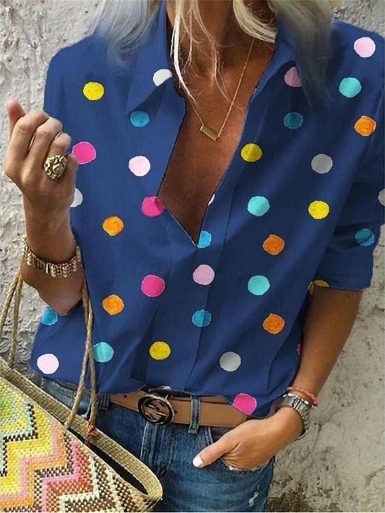Mila Blouse Blue